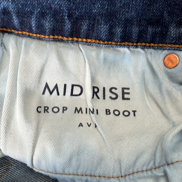 Lucky Brand mid-rise Ava crop mini boot jeans size 8/29 - Picture 6 of 8
